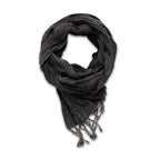 Φουλάρι με Κρόσσια Charisma 55X200 / Anthracite